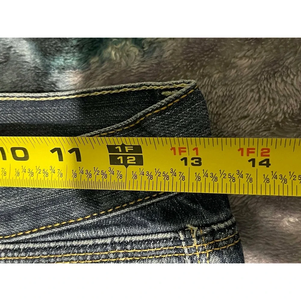 Diesel Jeans Boys 12 Blue Straight Leg Denim Industry Distressed Faded‎